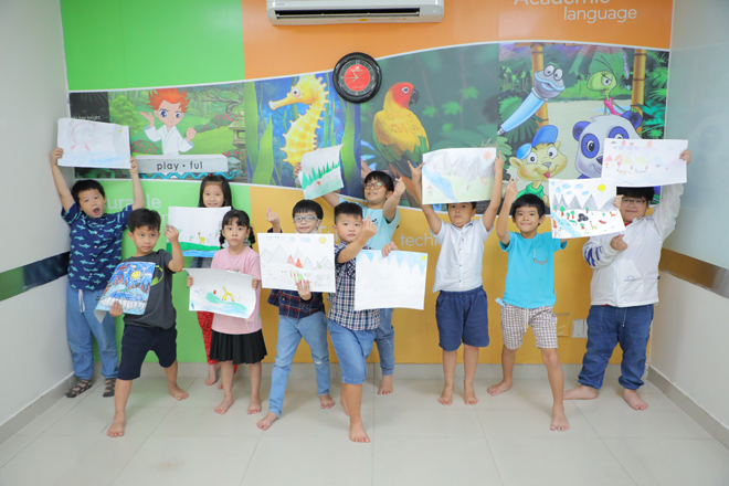 Cùng nhau thực hiện hàng loạt các dự án sáng tạo ngay tại lớp