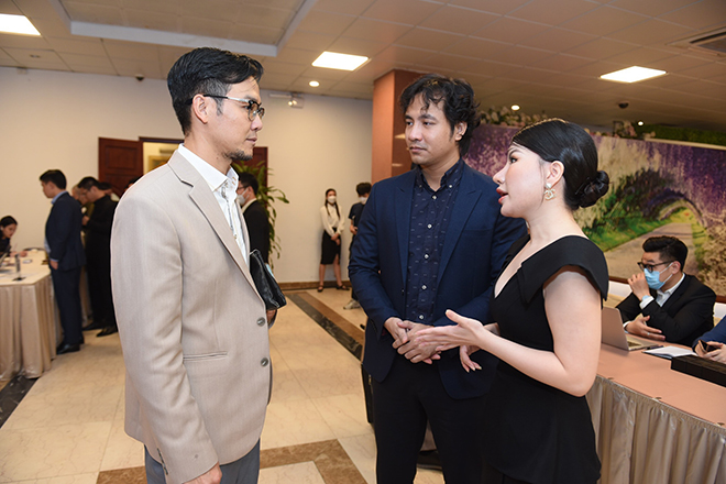 Ông Phan Đức Nhật tại buổi ra mắt Hiệp hội Blockchain Việt Nam