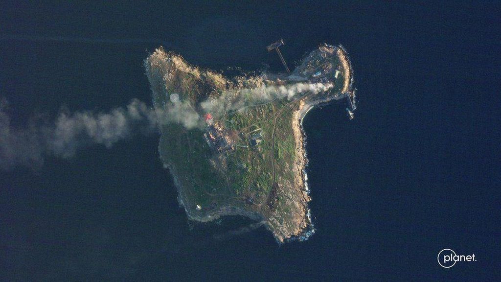 Đảo Rắn – hòn đảo rộng khoảng 18ha nhưng có vị trí chiến lược ở Biển Đen (ảnh: Reuters)
