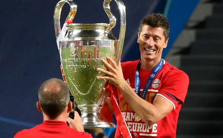Lewandowski&nbsp;là ứng cử viên số 1 cho QBV 2020 nhưng giải thưởng&nbsp;năm đó đã bị hủy bỏ