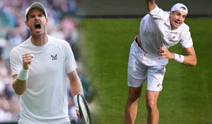 John Isner biến Murray thành khán giả ở Wimbledon 2022&nbsp;