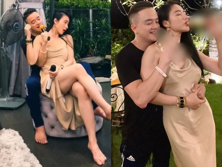 Giải trí - Cao Thái Sơn có cử chỉ lạ khi hội ngộ "hôn thê 3 ngày" Angela Phương Trinh