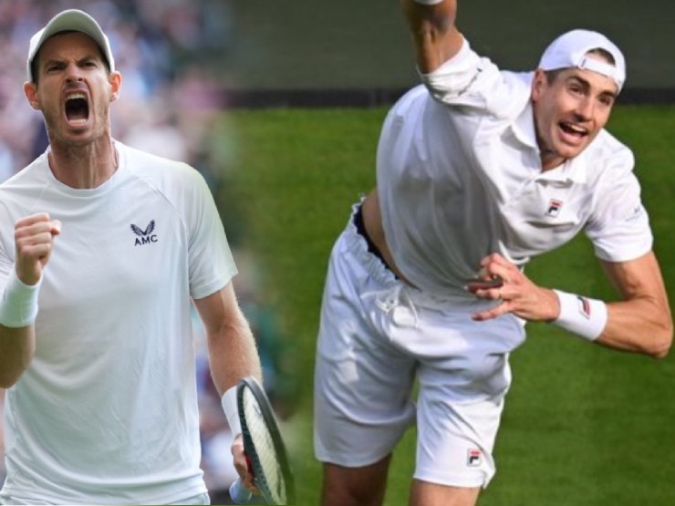 Thể thao - Video tennis Murray - Isner: Giao bóng đỉnh cao, uy lực "khổng lồ" 2m08 (Wimbledon)