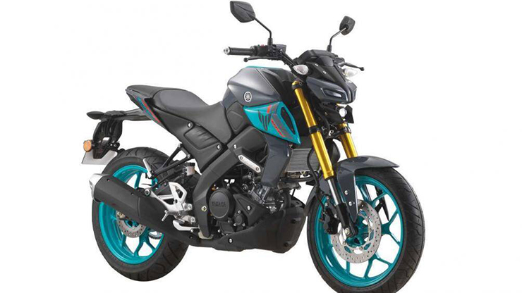 Mẫu naked bike Yamaha MT-15 2022 vừa được bổ sung thêm màu mới tại thị trường Malaysia và có giá 12.298 RM (64 triệu đồng)  