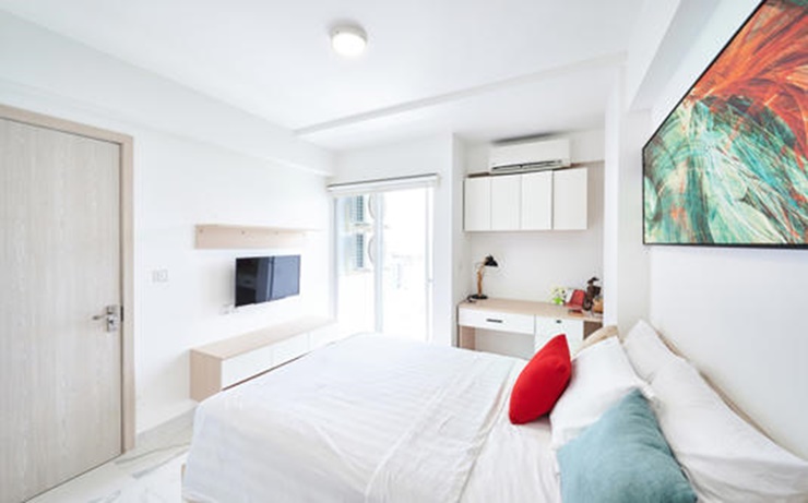 Căn hộ studio có giá từ 32.000 USD (750 triệu đồng), diện tích&nbsp;3.2m x 7.4m.
