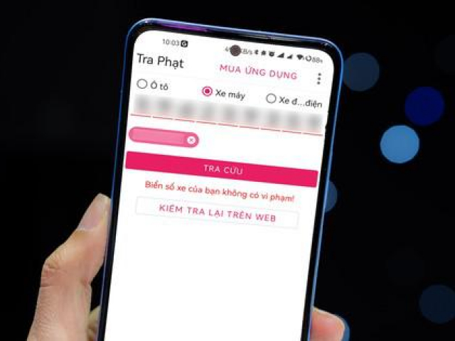Công nghệ thông tin - Cách nhận thông báo khi xe bị phạt nguội
