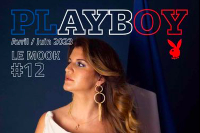 Marlene Schiappa trên trang bìa của tạp chí Playboy