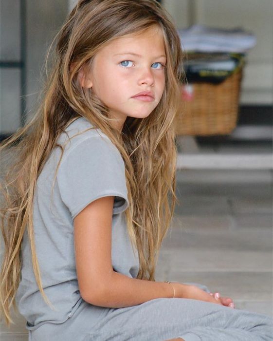 Thylane Blondeau thuở bé