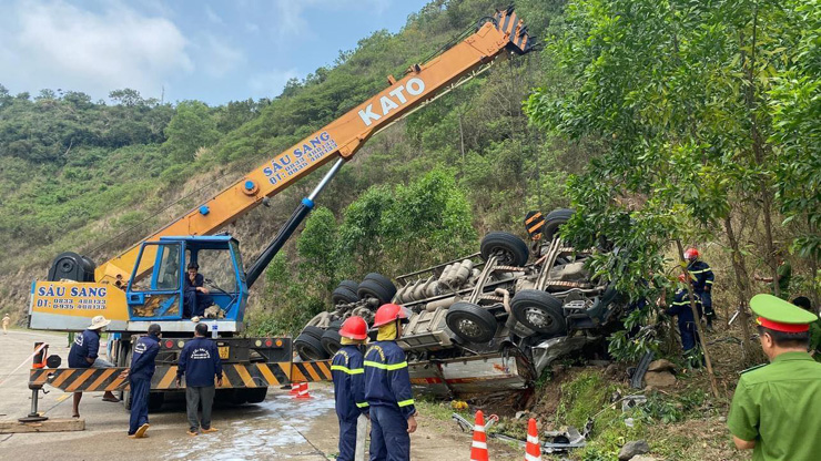 Hiện trường vụ tai nạn