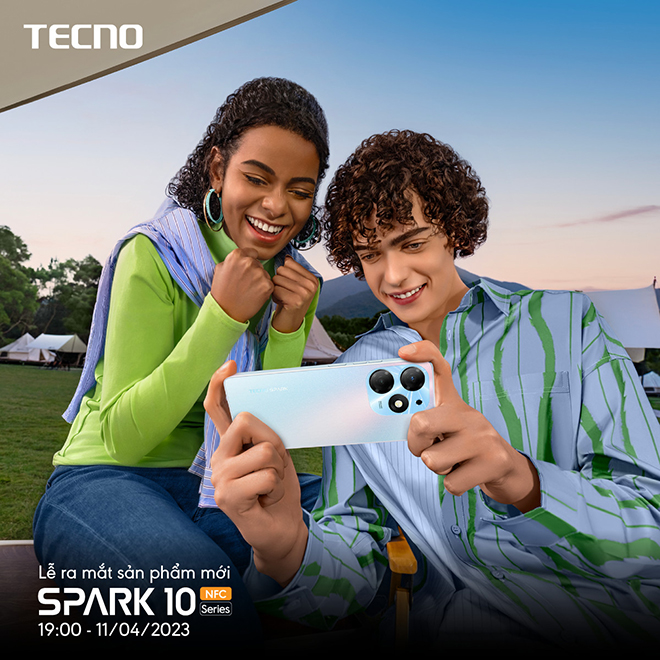 Tecno Spark 10 Series sẽ ra mắt tại Việt Nam vào 19h ngày 11/04 - 2