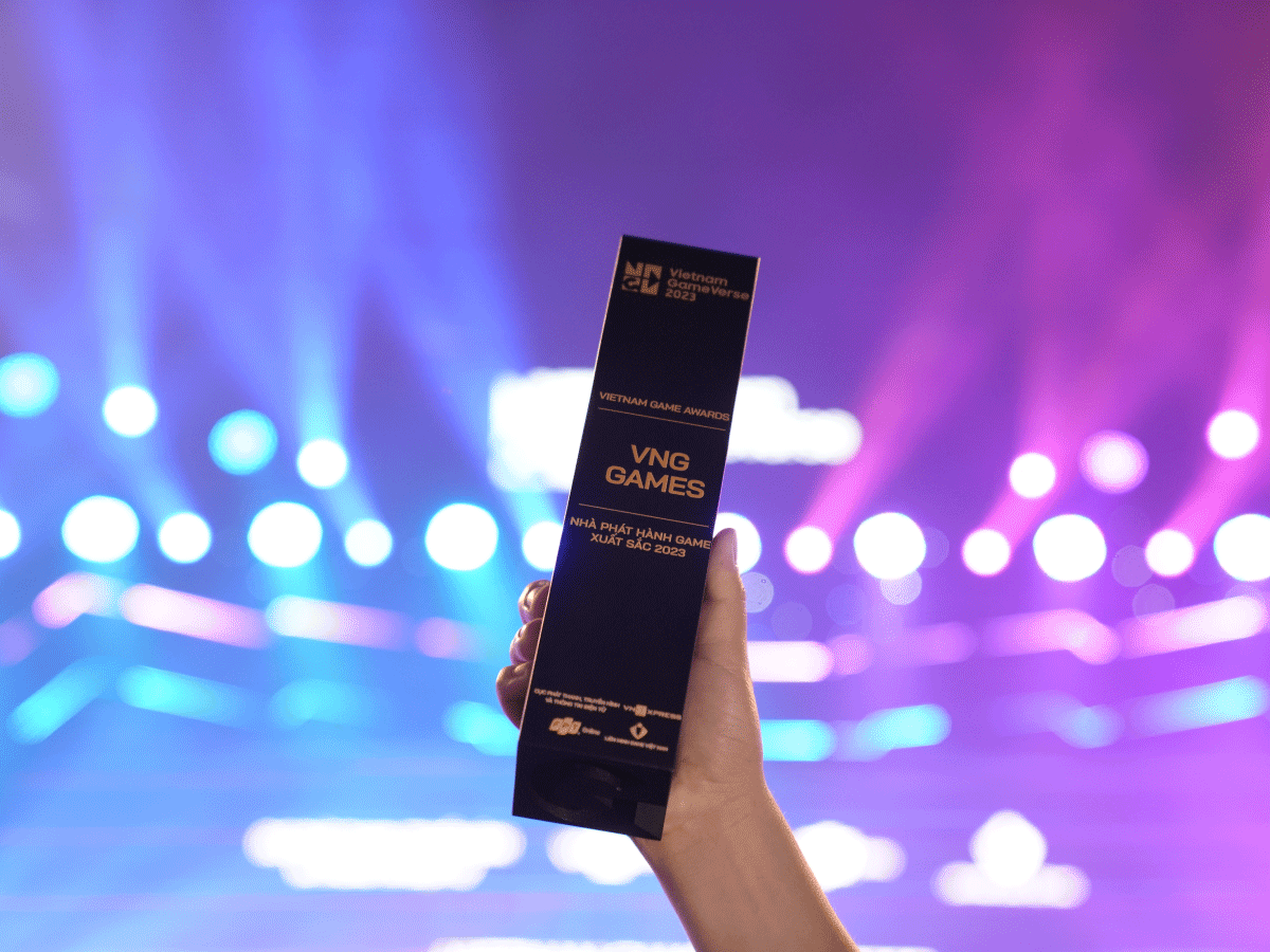 VNGGames vinh dự nhận giải thưởng Nhà phát hành của năm tại giải Vietnam Game Awards