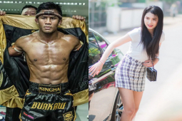 Thể thao - Ngắm mỹ nhân "trắng như tuyết", người biến võ sĩ Buakaw từ "hổ hóa mèo"