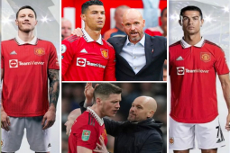 Bóng đá - Bất ngờ "chân gỗ" MU Weghorst ghi 2 bàn/19 trận, hiệu quả hơn Ronaldo