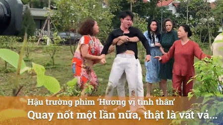 Phương Oanh và Sỹ Hưng vật lộn giữa trưa&nbsp;