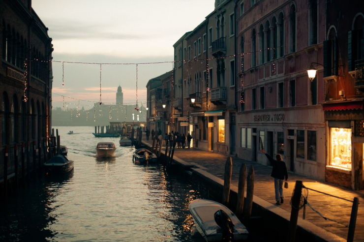 Một điểm tham quan ở Venice.