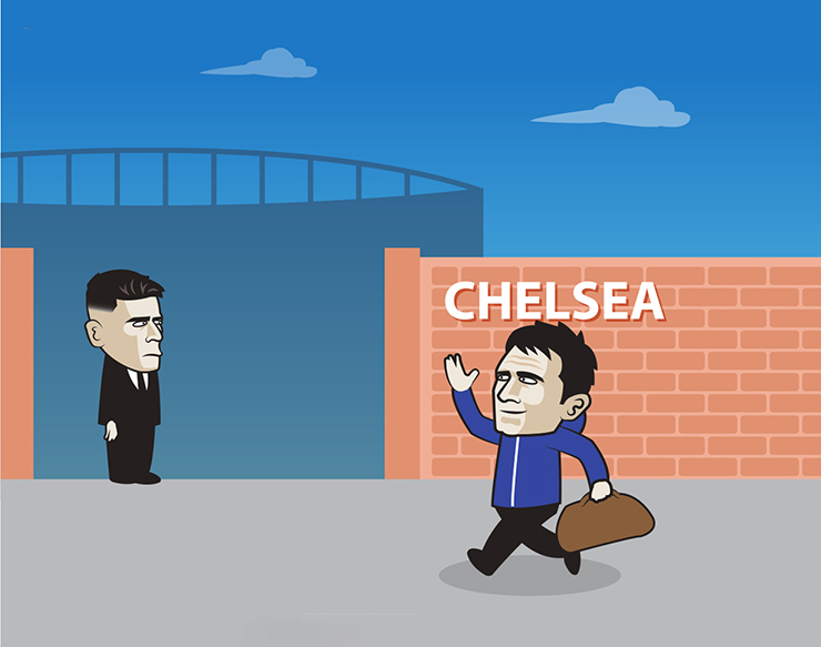 Lampard trở lại Chelsea, HLV Kepa không vui lắm.
