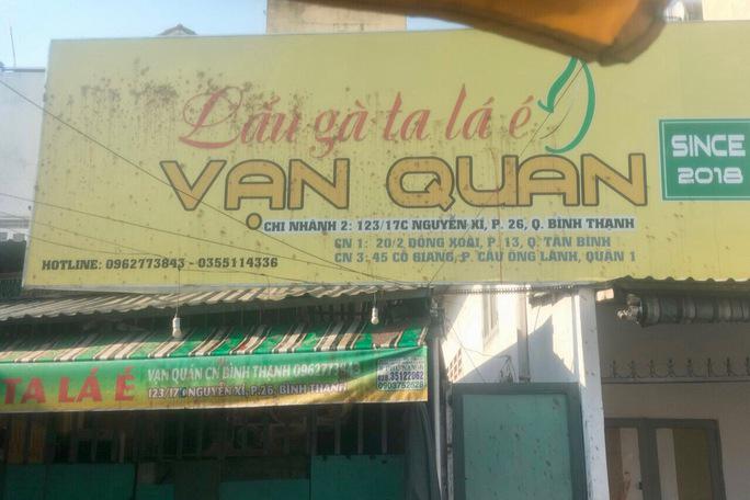 Quán chị H. liên tục bị phá