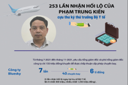 Tin tức trong ngày - Vụ "chuyến bay giải cứu": Cựu thư ký thứ trưởng Bộ Y tế nhận hối lộ 253 lần