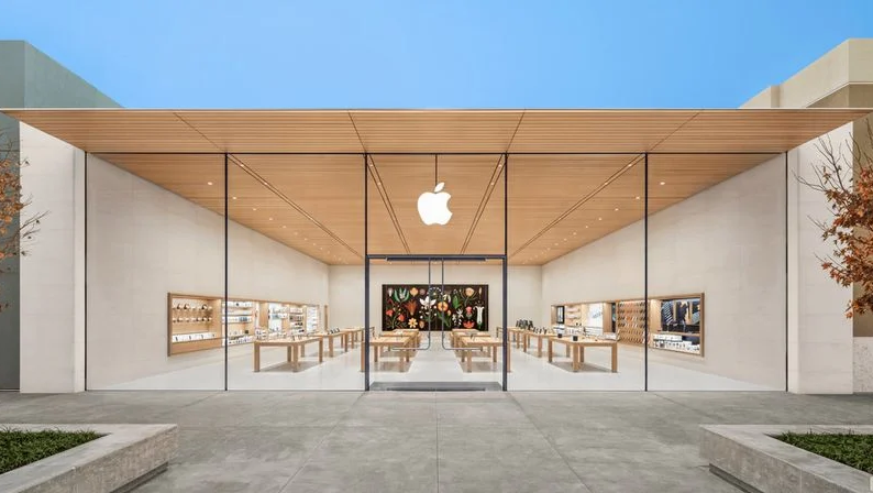 Cửa hàng Apple Store tại Alderwood Mall.