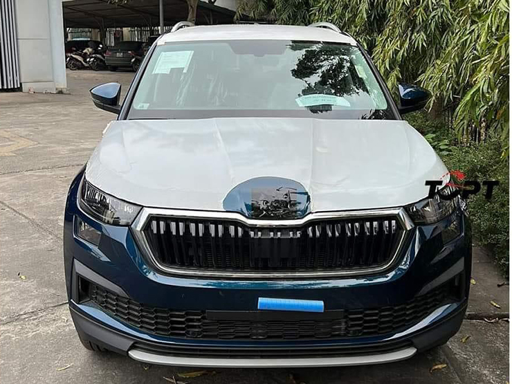 Xe mới Škoda Kodiaq bất ngờ xuất hiện tại Trung tâm đăng kiểm Việt Nam - 1