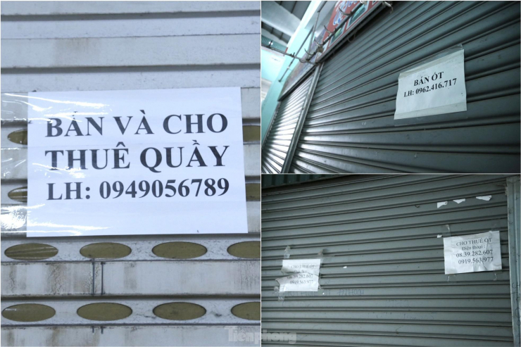 Ông Nguyễn Văn Tú – Phó Trưởng Ban quản lý chợ Vinh cho biết, chợ Vinh có trên 3.000 ki-ốt. Từ thời điểm sau dịch đến nay, các tiểu thương bỏ chợ, sang nhượng quầy ốt rất nhiều. Cụ thể, ở khu đình chính với hơn 1.000 ki-ốt nhưng đến nay đã giảm đến 10-15%. Còn khu đình Tây bán các mặt hàng như gạo, thịt, mắm, muối… nay tiểu thương cũng bỏ chợ đến 70-80%.