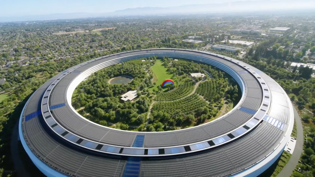 Trụ sở Apple Park.