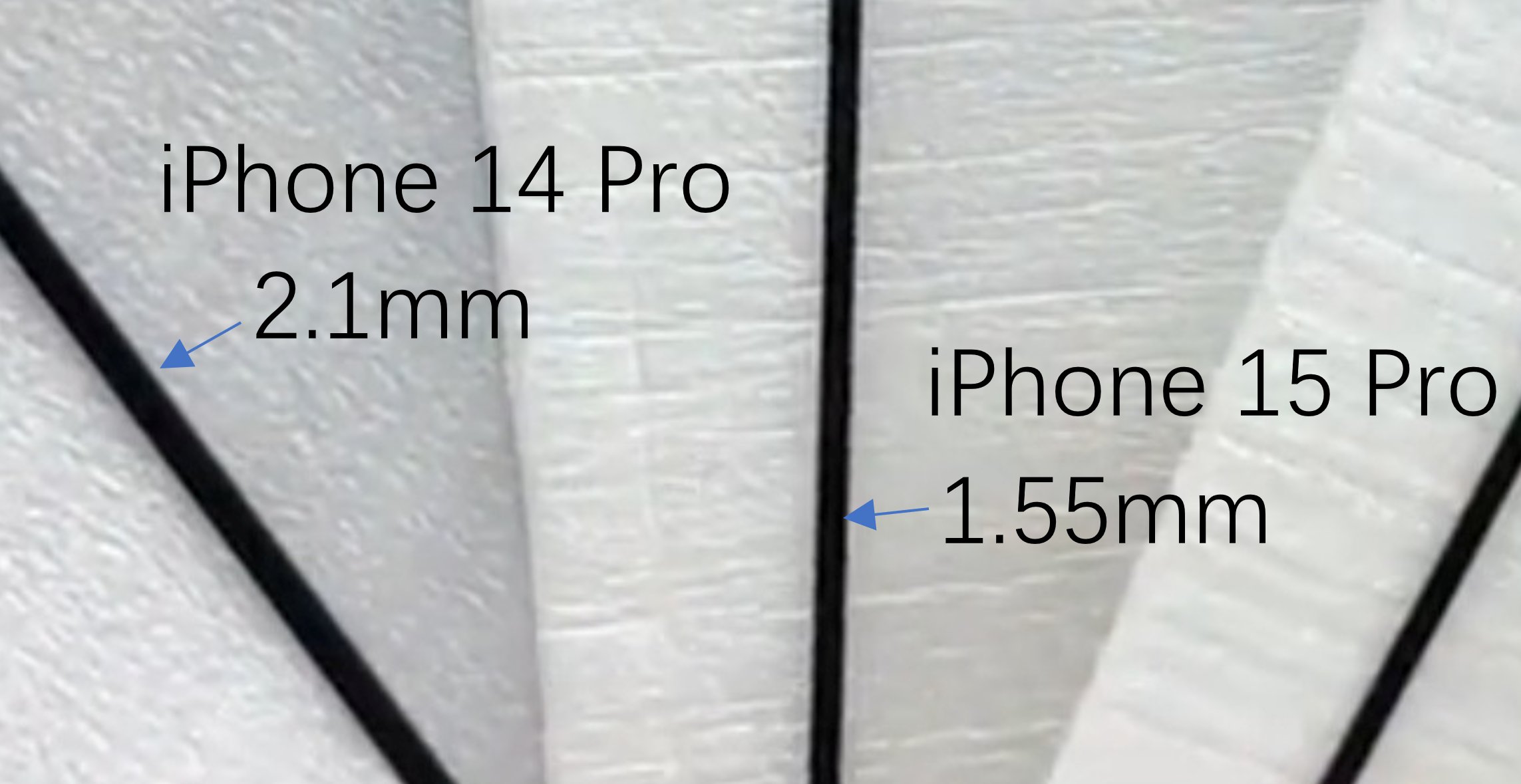 iPhone 15 Pro Max có viền màn hình siêu mỏng.