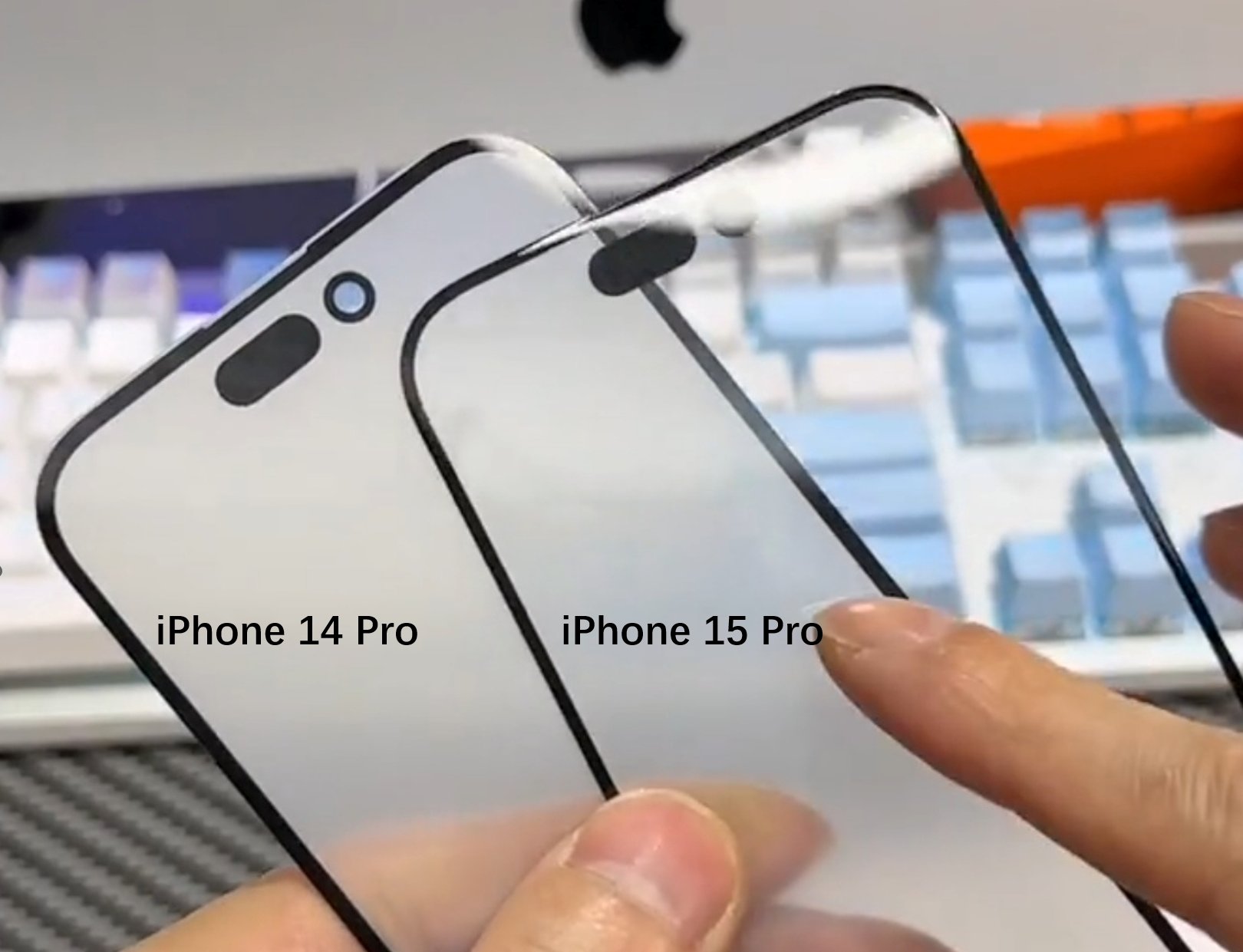 Bằng chứng về viền siêu mỏng trên iPhone 15 Pro Max - 3