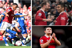 Bóng đá - MU không lo nếu mất Rashford: Martial - Maguire "ghi điểm", Casemiro trở lại