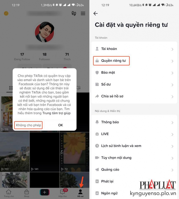 6 cách hạn chế TikTok theo dõi bạn - 4