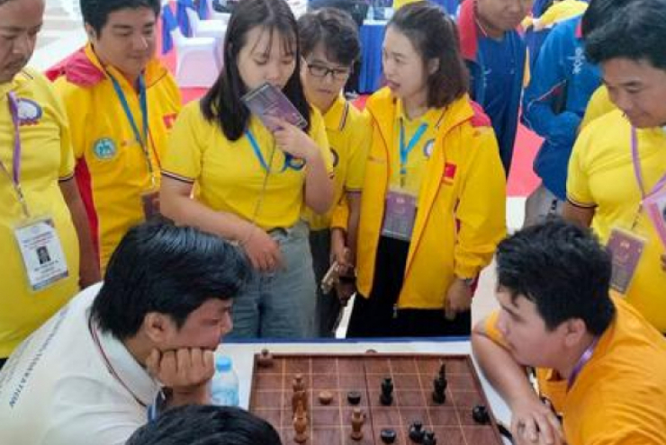 Cờ Ouk Chaktrang Việt sẵn sàng cho SEA Games