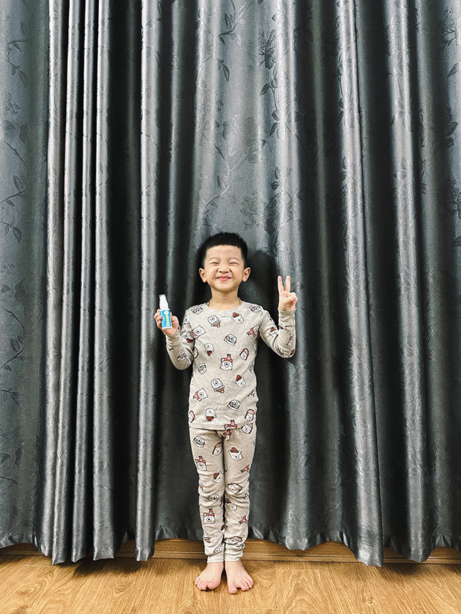 Bé Gấu 5 tuổi cao 110cm, vượt chuẩn WHO, Gấu được bổ sung Dimao Pro mỗi ngày