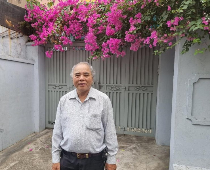 Ông Nguyễn Văn Quyện theo kiện đã gần 10 năm. Ảnh: PL