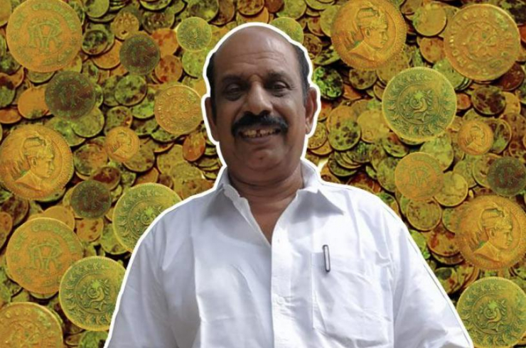 Ông B Rathnakaran Pillai, 66 tuổi, sống ở thị trấn Kilanoor, Kerala (Ấn Độ).