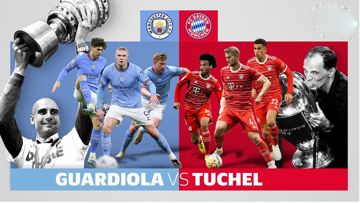 Man City và Bayern Munich phải loại nhau để tranh vé bán kết Champions League năm nay