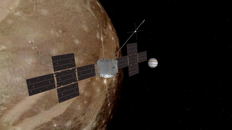 Tàu JUICE dự kiến lên đường đến Sao Mộc vài ngày tới - Ảnh đồ họa từ ESA