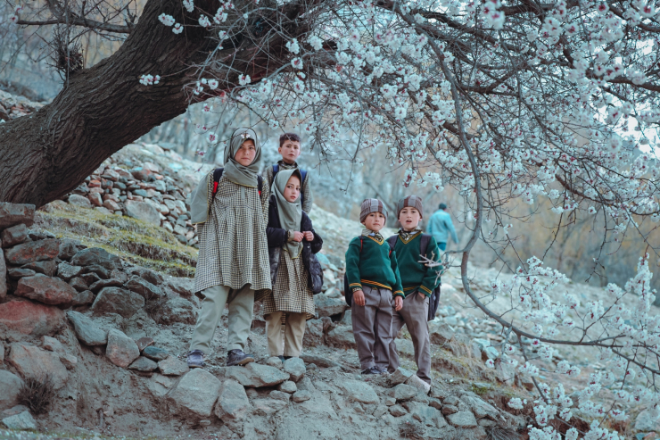 Những thiên thần nhỏ của chốn tuyết sơn lạnh giá.