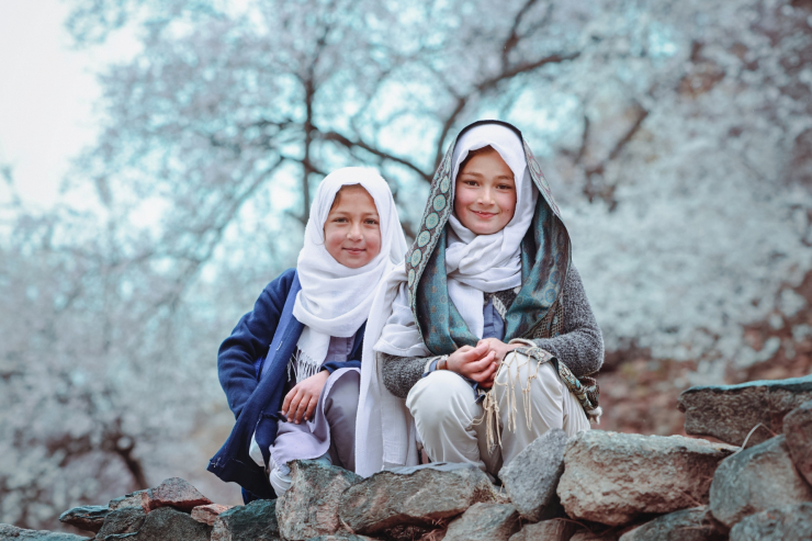 Gương mặt đẹp như tượng tạc, toát lên vẻ ngây thơ và thuần khiết.