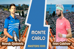 Video tennis Djokovic - Gakhov: Tie-break căng thẳng, bản lĩnh số 1 thế giới (Monte Carlo)