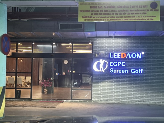 Khu vực hoạt động sân tập golf 3D vẫn mở cửa hoạt động bình thường