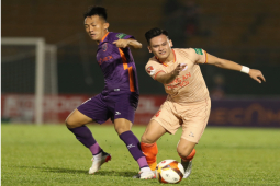 Bóng đá - Trực tiếp bóng đá Bình Dương - Công an Hà Nội: Việt Cường dứt điểm trúng xà ngang (Hết giờ)