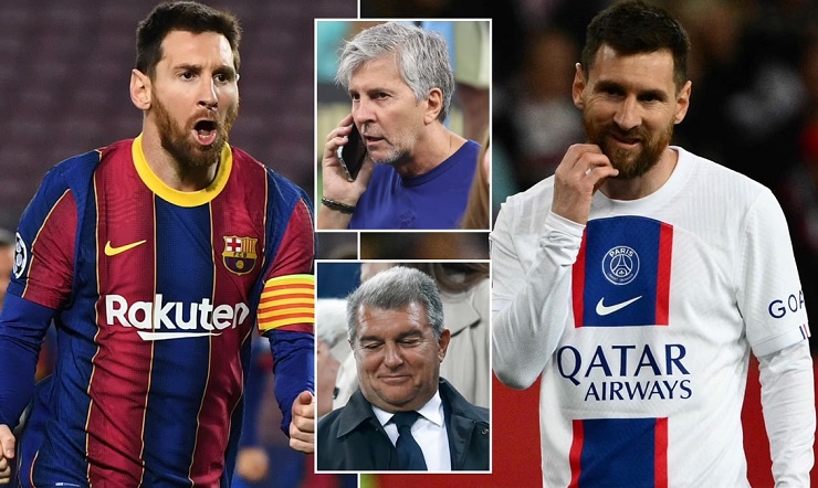 Cha của Messi đang nỗ lực đưa con trai ông trở lại Barcelona