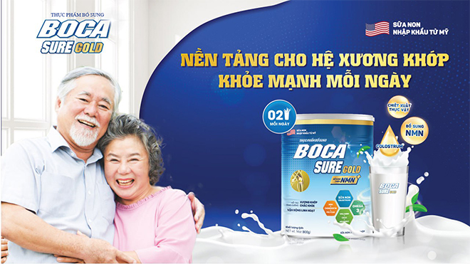 Thực phẩm bổ sung Boca Sure Gold - Dinh dưỡng vàng bảo vệ xương khớp cho mọi nhà - 2