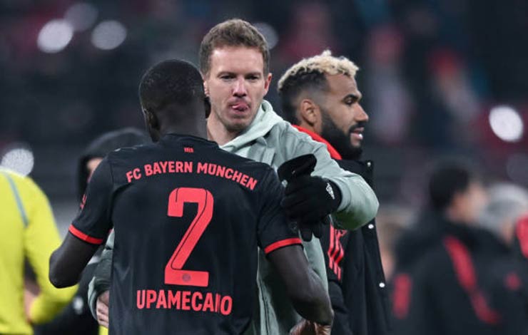 Nagelsmann đã luôn chuẩn bị kỹ lưỡng, ít nhất về mặt phòng ngự, cho Bayern Munich trước mỗi trận Cúp C1 (Upamecano đã đá cho Nagelsmann tại Leipzig)