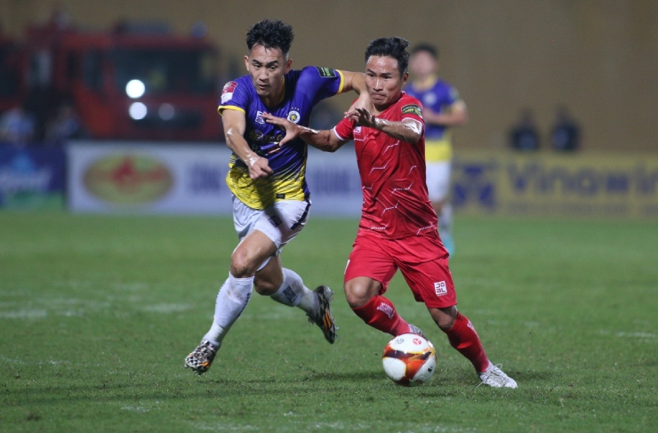 Hà Nội đánh bại Hải Phòng trên sân nhà Hàng Đẫy