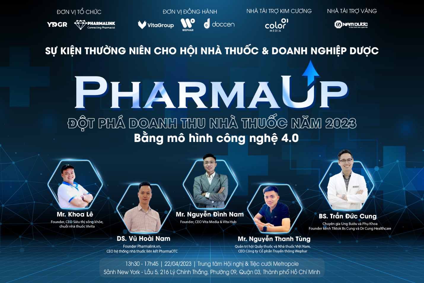 Đột phá doanh thu nhà thuốc bằng mô hình 4.0 cùng các chuyên gia trong sự kiện PHARMA UP 2023 - 2