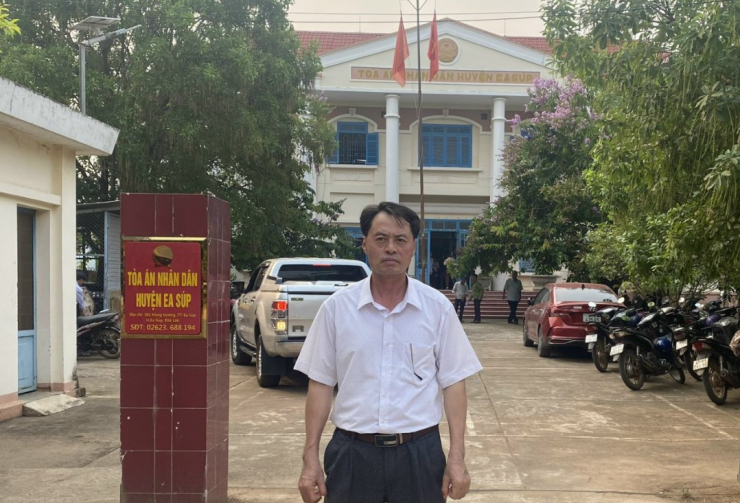 Ông Nguyễn Hữu Quảng cho biết sẽ kháng nghị bản án sơ thẩm