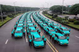 Hãng taxi xanh đầu tiên tại Việt Nam đi vào hoạt động