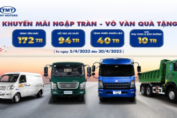 Tin tức ô tô - Ưu đãi lên đến 172 triệu đồng cho người mua xe tải TMT Motors trong tháng 4
