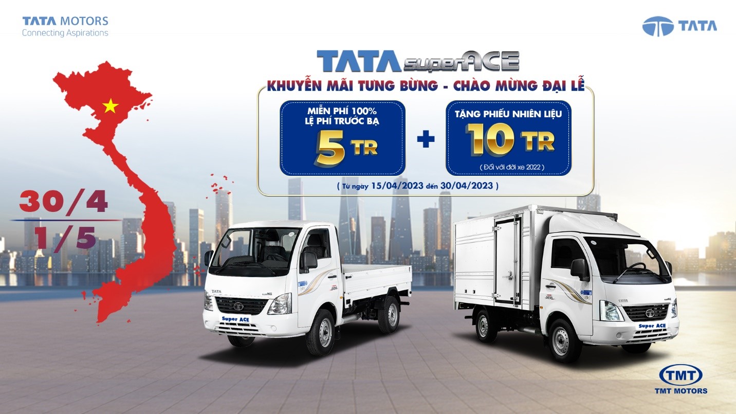 Ưu đãi lên đến 172 triệu đồng cho người mua xe tải TMT Motors trong tháng 4 - 4